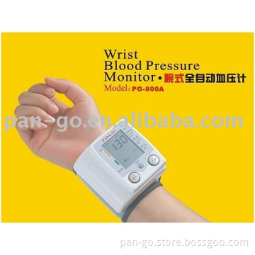 Wrist blood pressure monitor